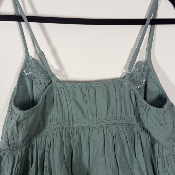 NWOT American Teal Eyelet Camisole - Picture 6 of 6